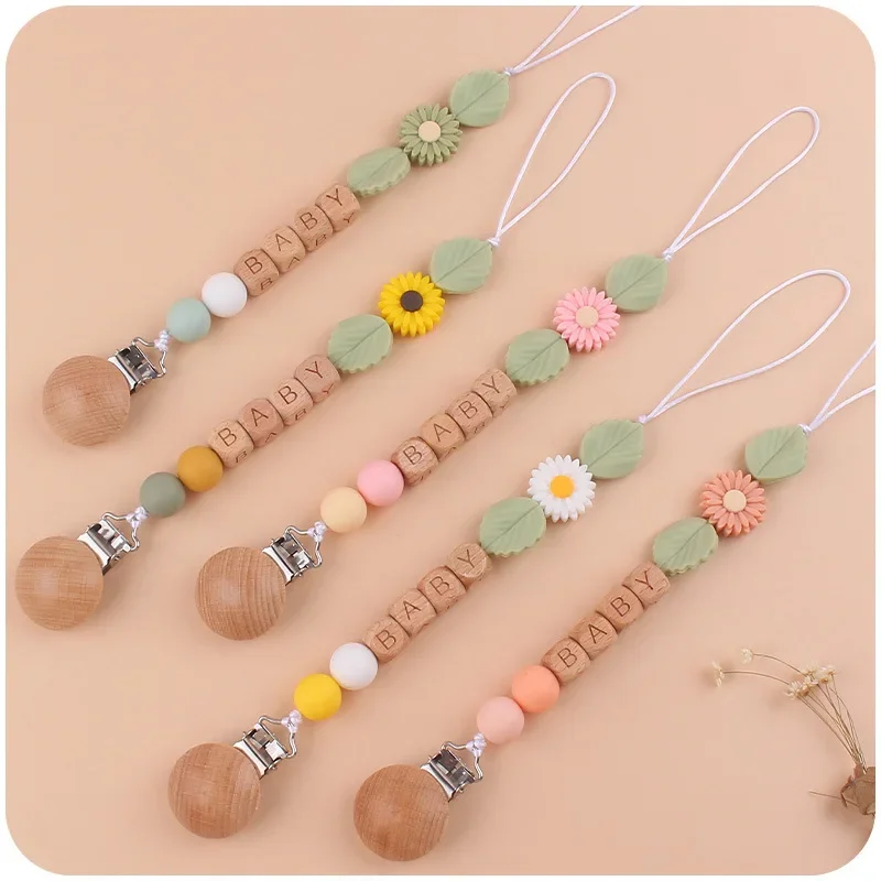 Baby Pacifier Clip - Baby Personalized Name Pacifier Clips Toddler