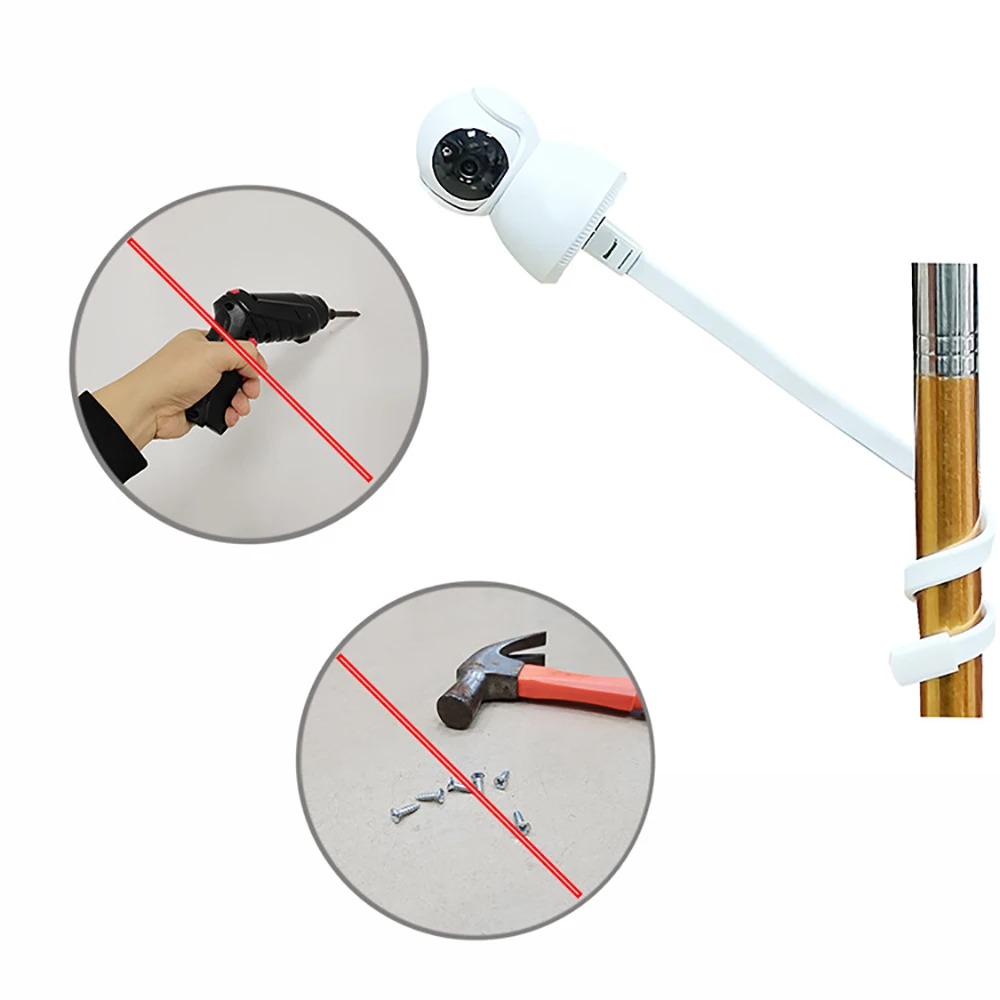 Thread Gooseneck Holder Camera - Baby Monitor Sensor avaliação e preço