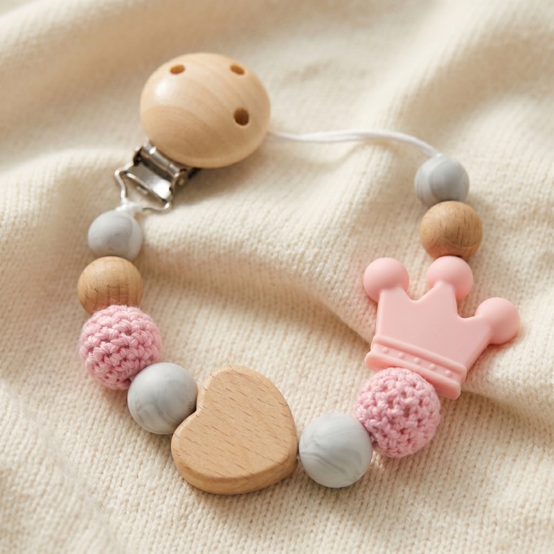 Personalized Baby Pacifier Cli - Baby Pacifier Clip avaliação e preço