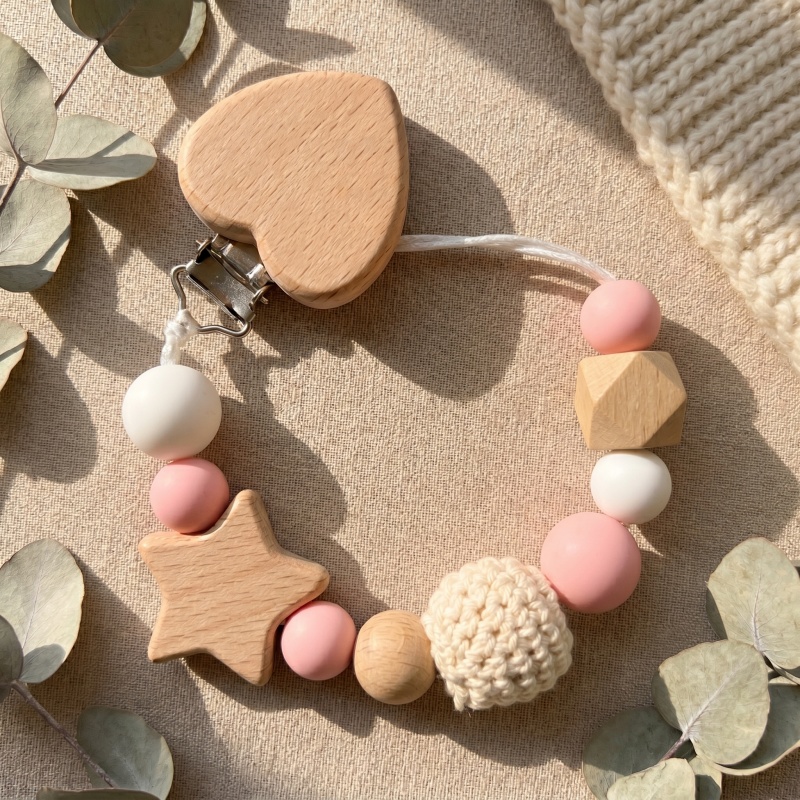 Personalized Baby Pacifier Cli - Baby Pacifier Clip avaliação e preço