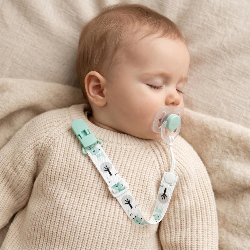 Fixed Button Baby Pacifier Cli - Baby Pacifier Clip avaliação e preço