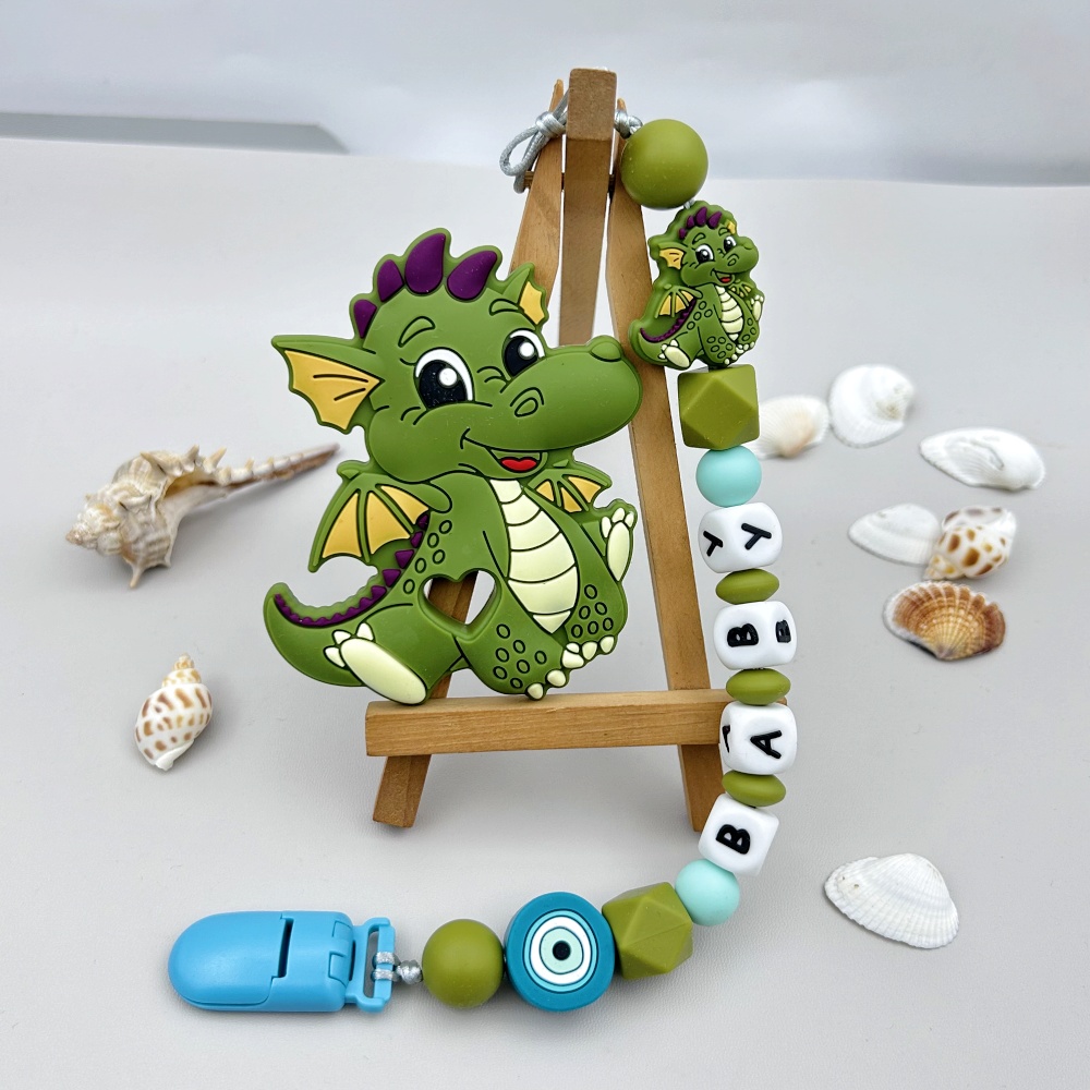 Custom English Russian Silicon - Baby Pacifier Clip avaliação e preço