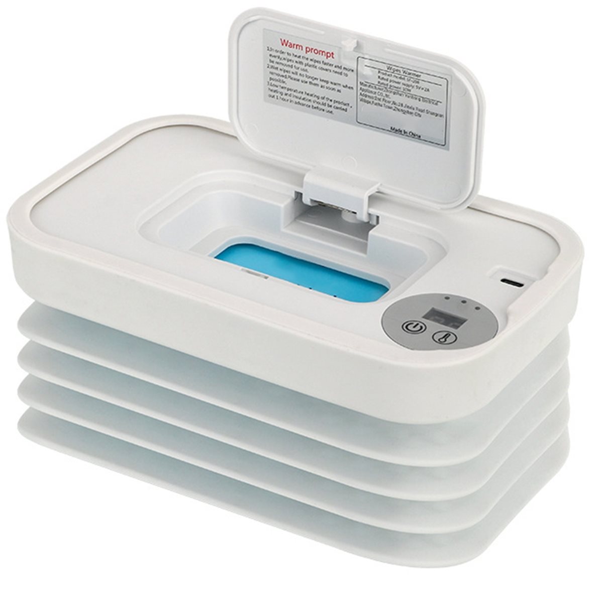 ABZJ Folding Baby Wipe Heater  - Baby Wipe Warmer avaliação e preço