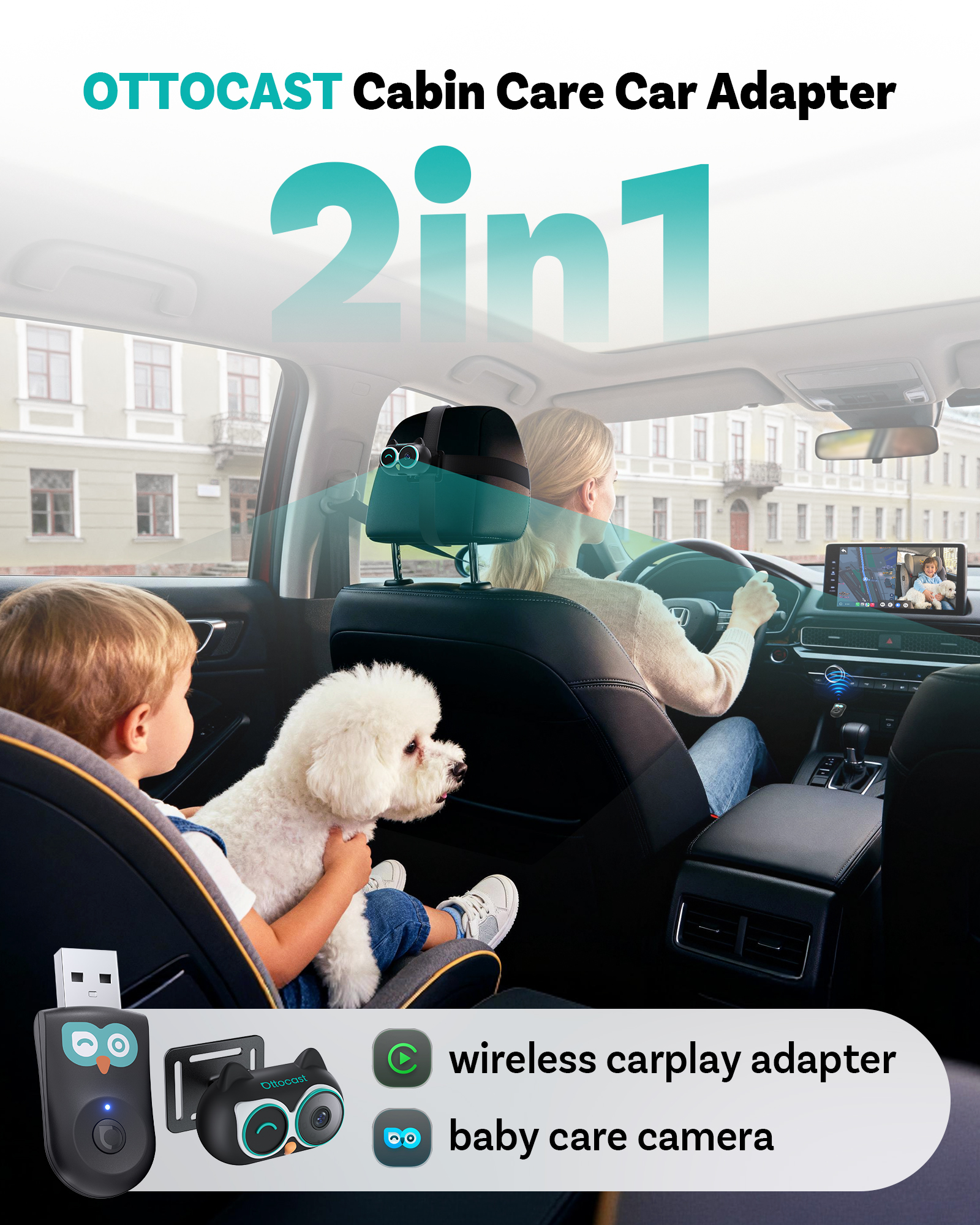 OTTOCAST Cabin Care Wireless C - Baby Monitor Sensor avaliação e preço