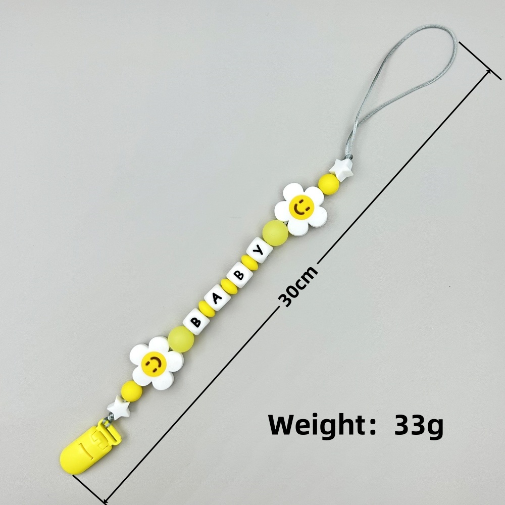 Customized Letters Name Baby F - Baby Pacifier Clip avaliação e preço