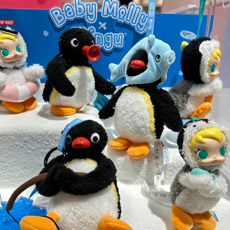 POP MART Baby Molly X Pingu Ha - Baby Products China avaliação e preço