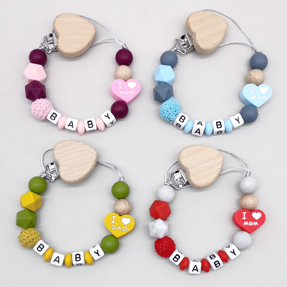 Customizable Personalized Name - Baby Pacifier Clip avaliação e preço