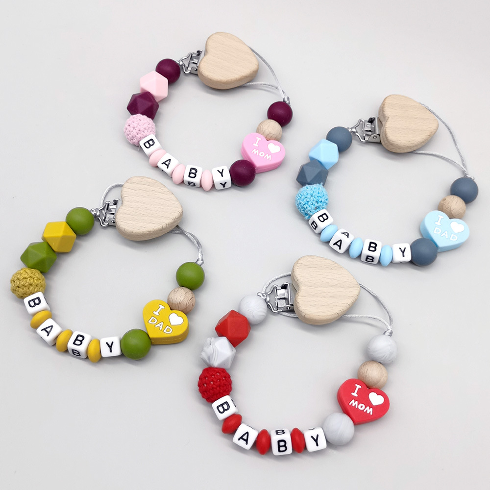 Customizable Personalized Name - Baby Pacifier Clip avaliação e preço