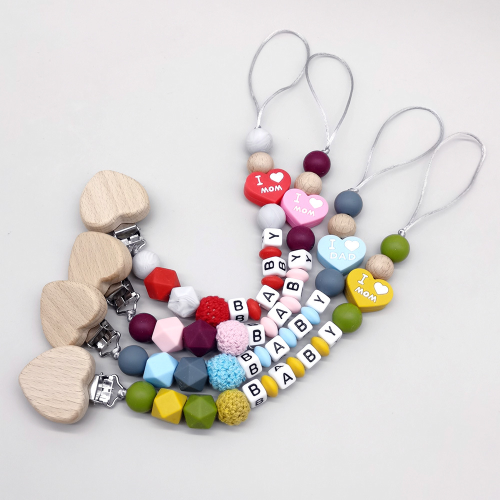 Customizable Personalized Name - Baby Pacifier Clip avaliação e preço