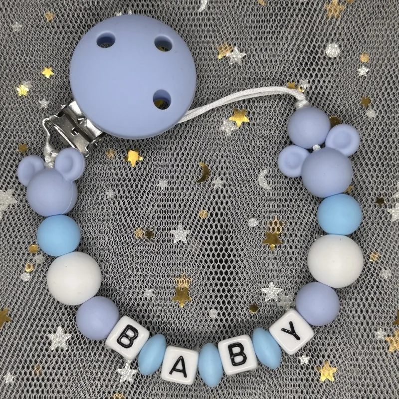 Baby Pacifier Clip Personalise - Baby Pacifier Clip avaliação e preço