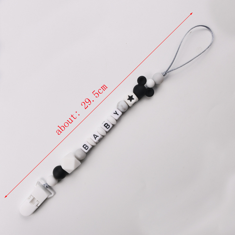 Baby Personalized Name Silicon - Baby Pacifier Clip avaliação e preço