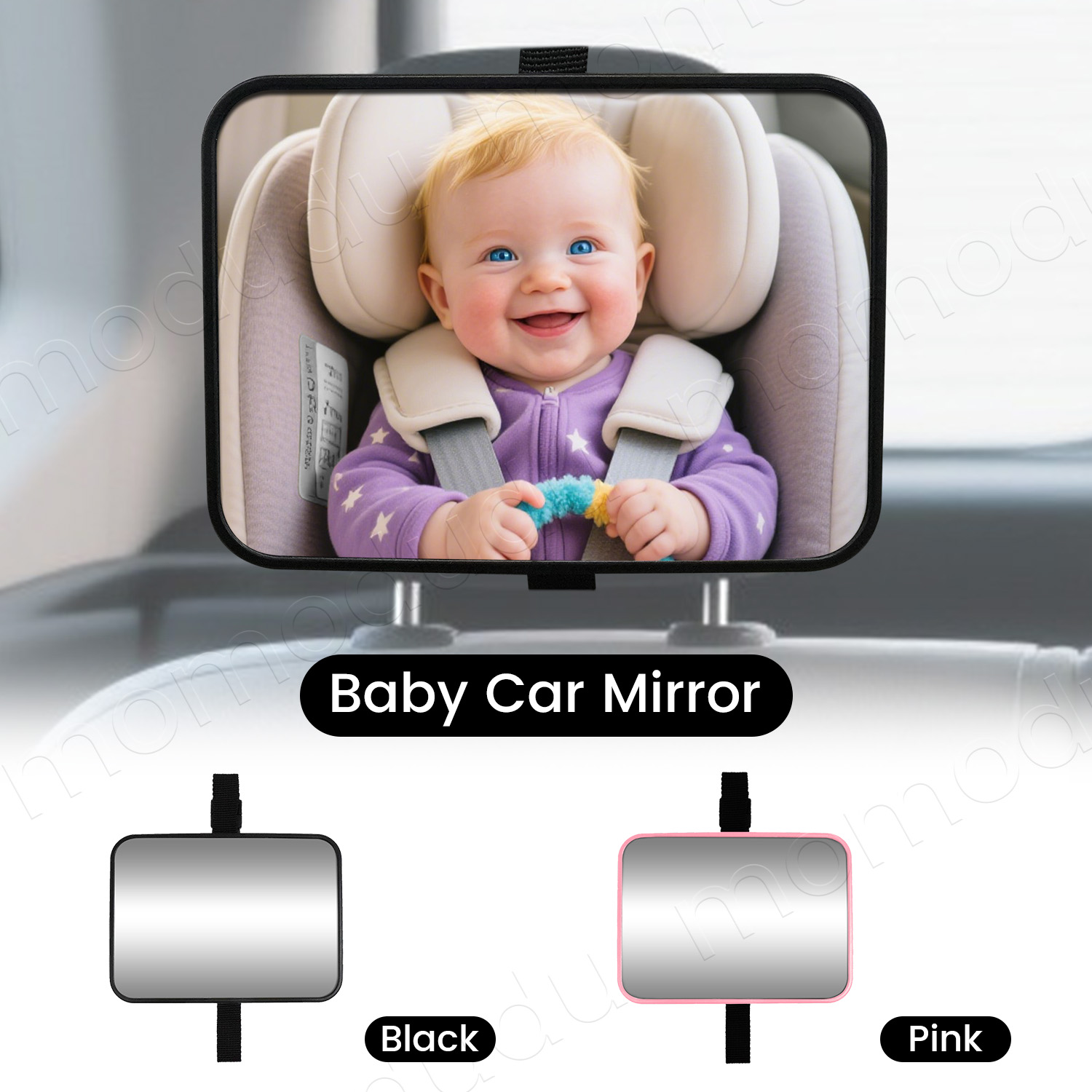 Baby Car Mirror Rearview Infan - Baby Monitor Sensor avaliação e preço