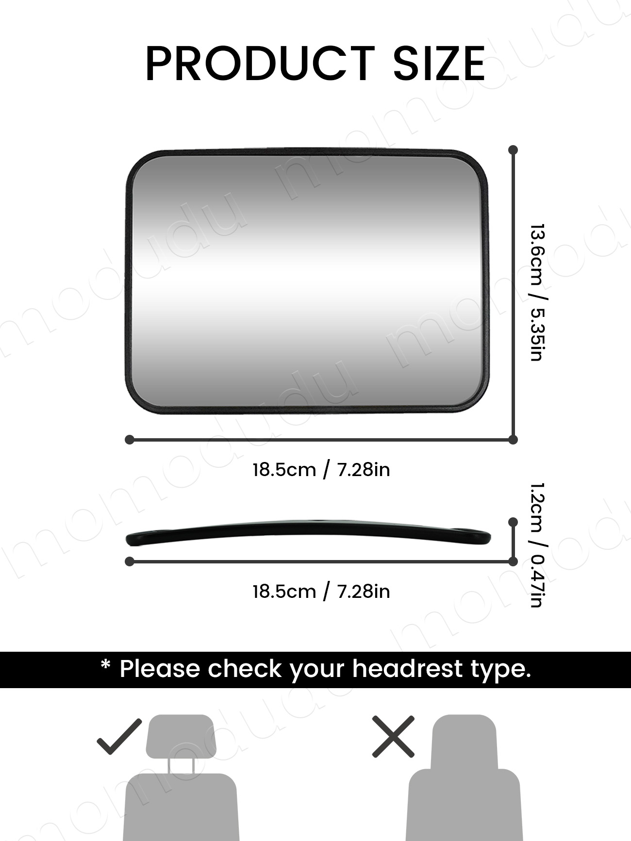 Baby Car Mirror Rearview Infan - Baby Monitor Sensor avaliação e preço