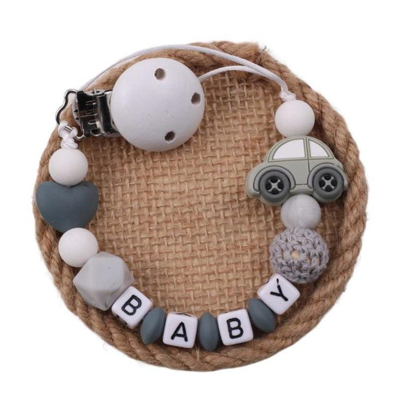 Cartoon Baby Pacifier Clips Ch - Baby Pacifier Clip avaliação e preço