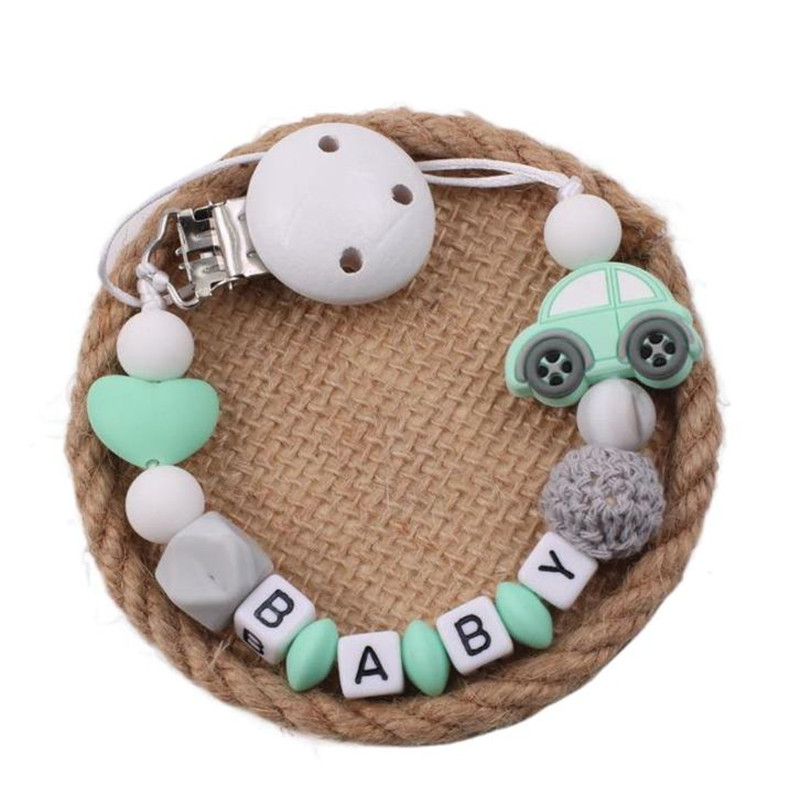 Cartoon Baby Pacifier Clips Ch - Baby Pacifier Clip avaliação e preço