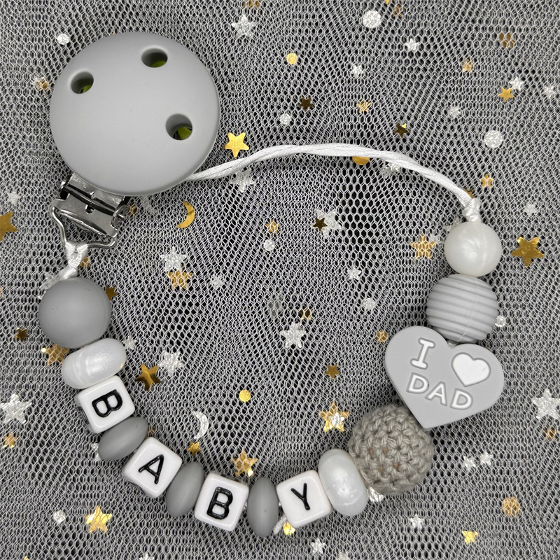 Custom Personalized Name Pacif - Baby Pacifier Clip avaliação e preço