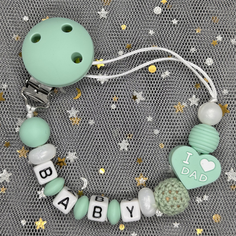 Custom Personalized Name Pacif - Baby Pacifier Clip avaliação e preço