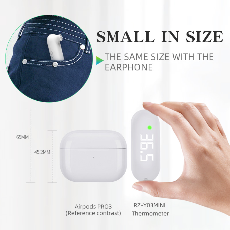 Rechargeable Forehead Thermome - Baby Monitor Sensor avaliação e preço